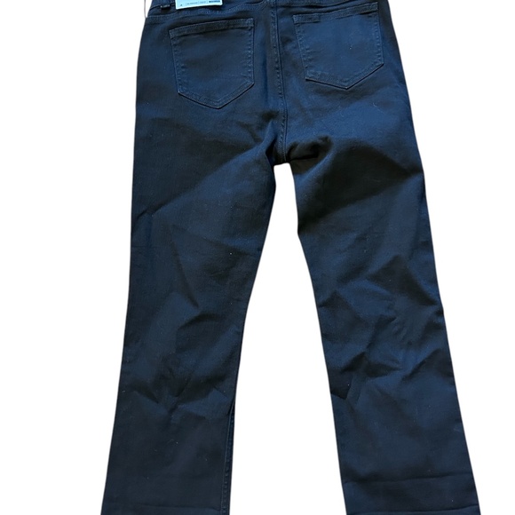 NWT Rafaella Weekend Comfort Stretch Black Capri Travel, Casual Slimming SZ 4 - Picture 2 of 8